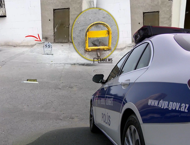 Дорожная полиция Баку о законности металлических конструкций перед домами