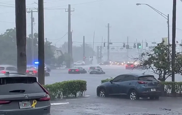 Флорида без солнца: американский штат затопили проливные дожди