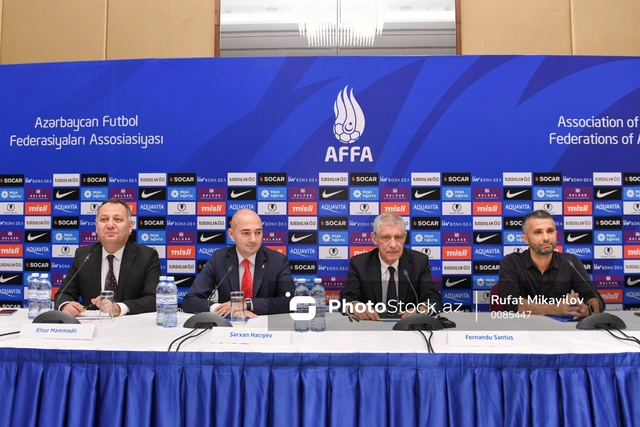 Состоялась презентация нового главного тренера сборной Азербайджана по футболу