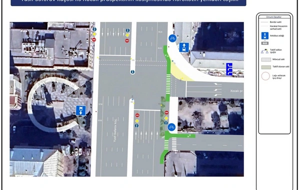 Sakinlərin DİQQƏTİNƏ: Bakının bəzi küçələrində yol hərəkətində dəyişiklik edilir