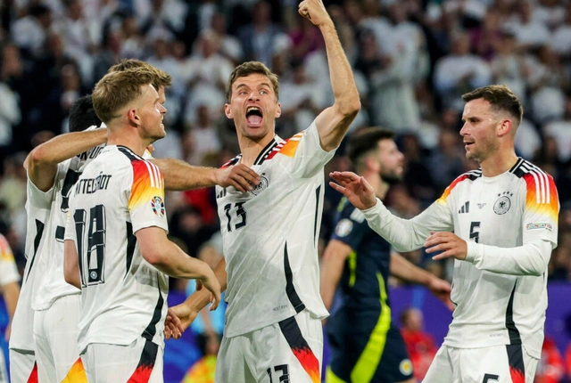 Сборная Германии одержала свою самую крупную победу в истории чемпионатов Европы
