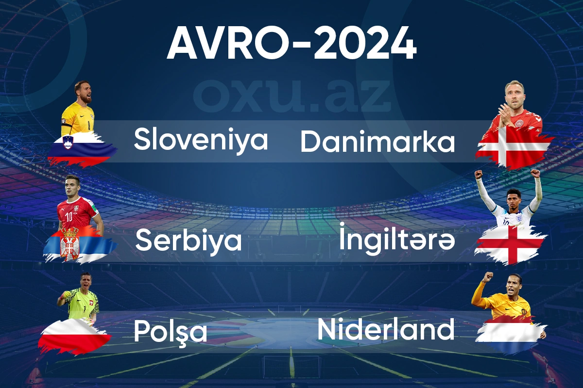 AVRO-2024: C və D qruplarında ilk oyun günü - AFİŞA