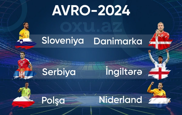 AVRO-2024: C və D qruplarında ilk oyun günü - AFİŞA