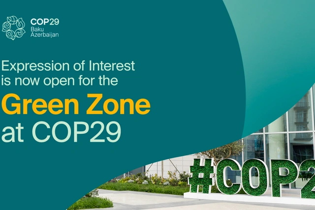 COP29-un Yaşıl Zona üzrə tərəfdaşlıq və sərgiləmə müraciətlərinin qəbuluna başlanılır