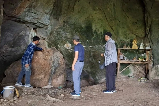 Tailandda əfsanəvi titanların yaşadığı sirli mağara aşkarlandı