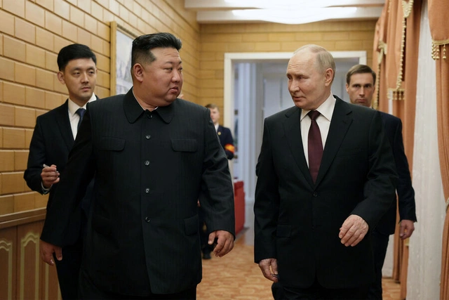 Putin və Kim Çen In saziş imzaladılar