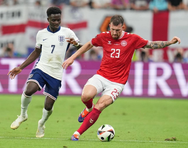 Евро-2024: сборная Англии сыграла вничью с командой Дании