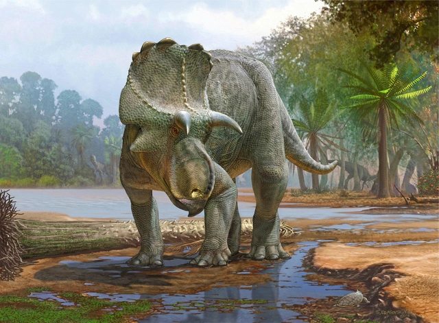 Палеонтологи обнаружили в США новый вид крупных рогатых динозавров