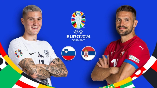 Евро-2024: матч между сборными Словении и Сербии завершился результативной ничьей