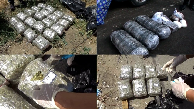 В Баку задержаны наркокурьеры с 60 кг марихуаны