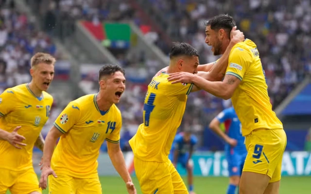 Евро-2024: сборная Украины одержала волевую победу над командой Словакии