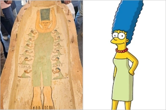 Археологи нашли изображение персонажа "Симпсонов" в египетской гробнице