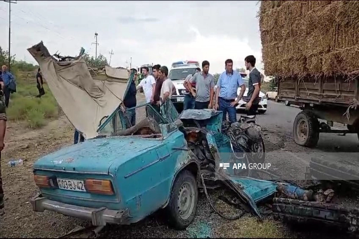 Ağcabədidə ağır qəza: Ölən və xəsarət alanlar var