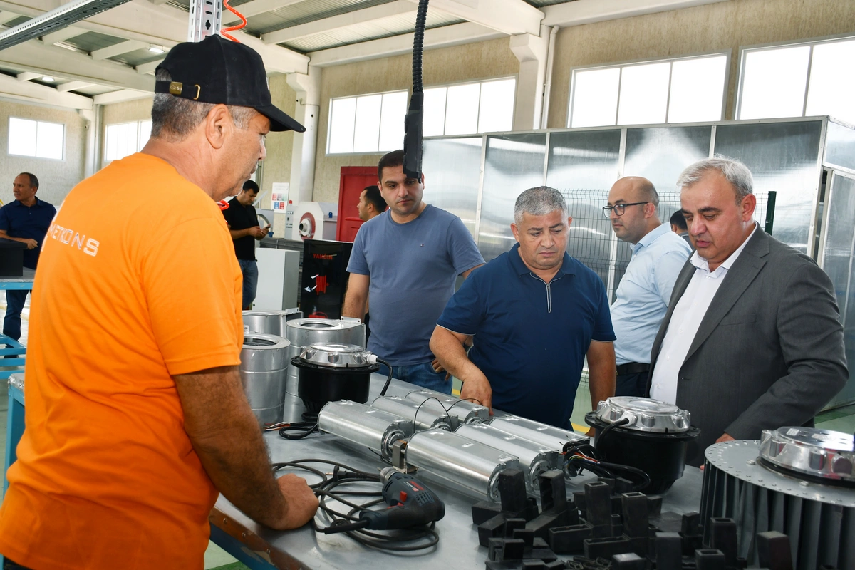 Sahibkarlar üçün Ağdam Sənaye Parkına səfər təşkil edilib