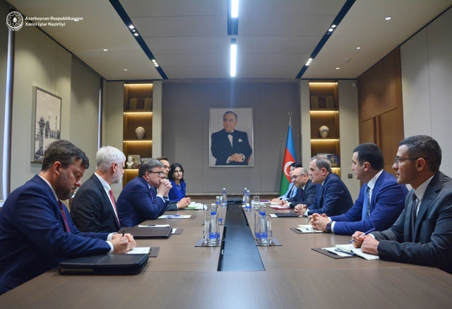 Глава МИД Азербайджана обсудил региональные вопросы с помощником госсекретаря США