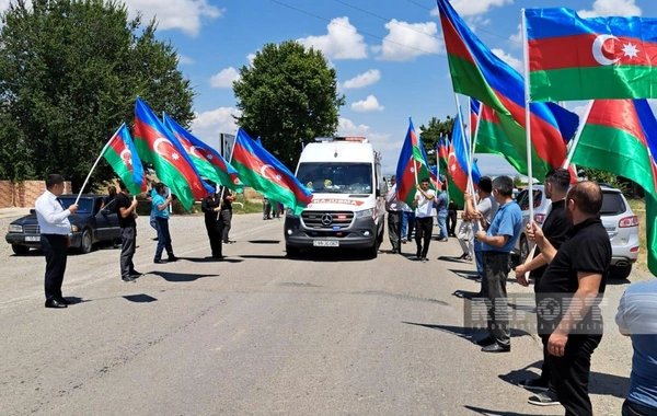 В Шамкире простились с шехидом I Карабахской войны Ахлиманом Аскеровым