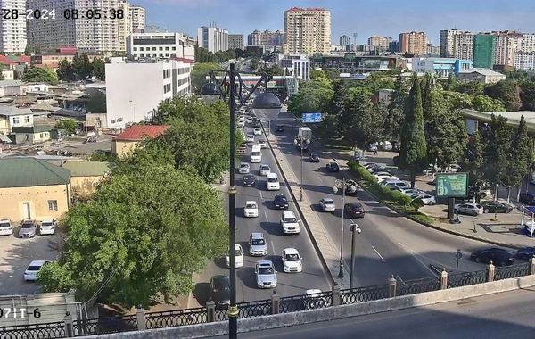 Bakının hansı küçələrində sıxlıq var? - 28.06.2024