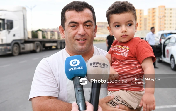 Мохуббат Сулейманов: Возвращаюсь в Лачын, который покинул в три года, с трехлетним сыном