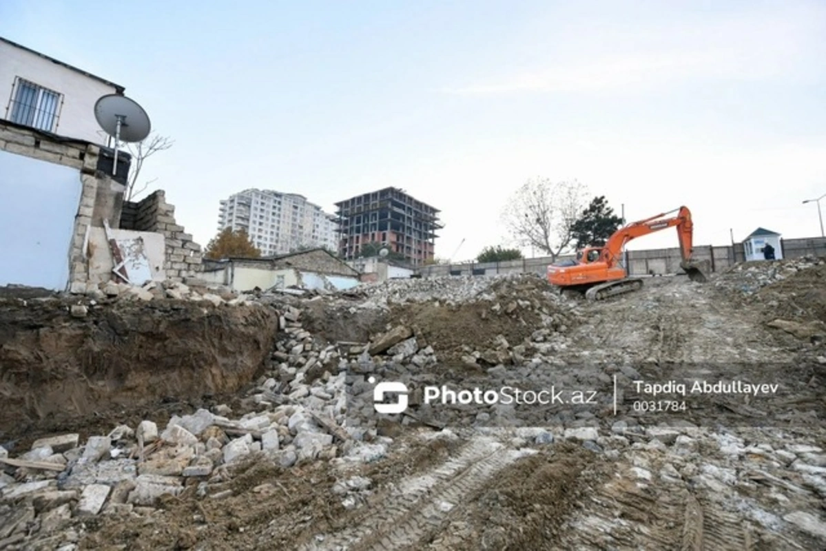 DİQQƏT: Bakının mərkəzində yeni park salınır - Bəzi evlər SÖKÜLÜR