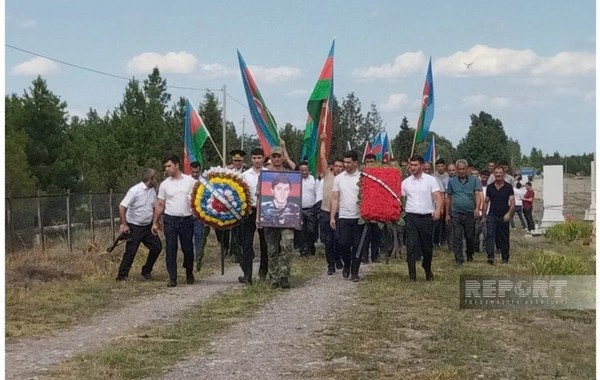 Birinci Qarabağ müharibəsinin şəhidi Fəqan Yaqubov Tərtərdə dəfn edilib