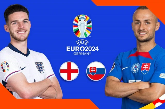 Евро-2024: стартовал матч 1/8 финала между сборными Англии и Словакии