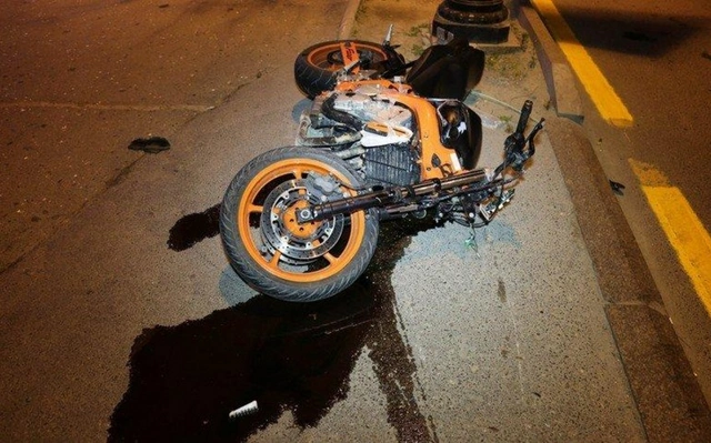 В Гарачухуре мотоцикл врезался в автомобиль: водитель госпитализирован