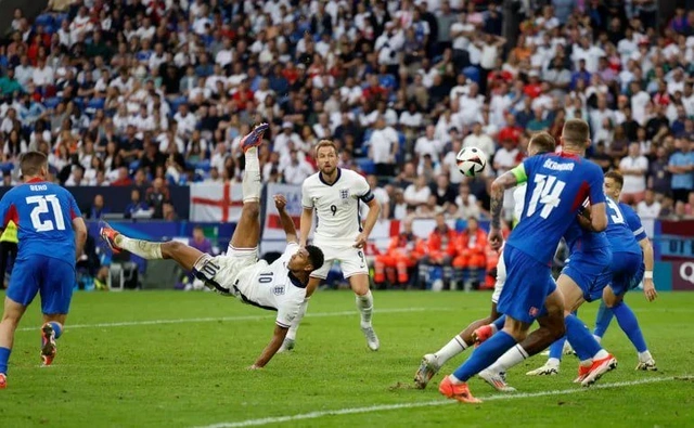 Евро-2024: сборная Англии победила команду Словакии и вышла в четвертьфинал