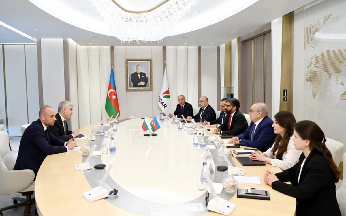 Президент SOCAR обсудил экспорт газа из Азербайджана с министром энергетики Болгарии