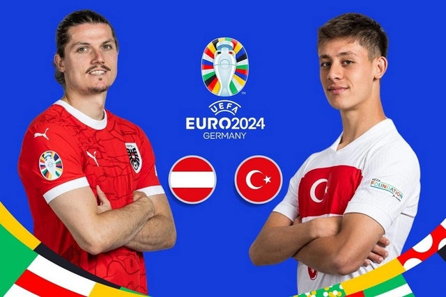 Евро-2024: в 1/8 финала встречаются сборные Австрии и Турции