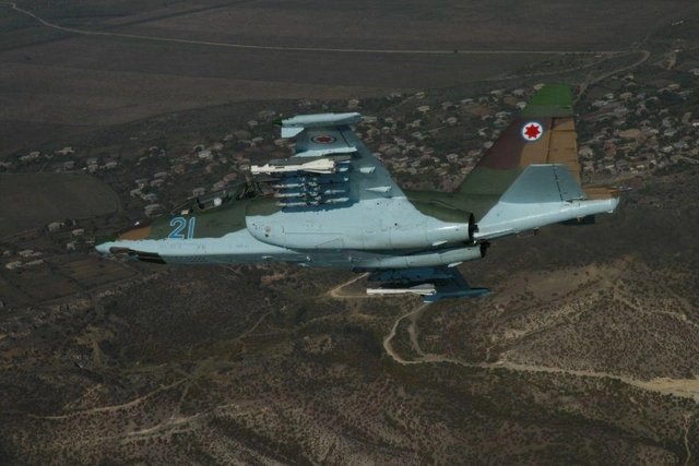 В Грузии разбился самолет Су-25: есть погибший
