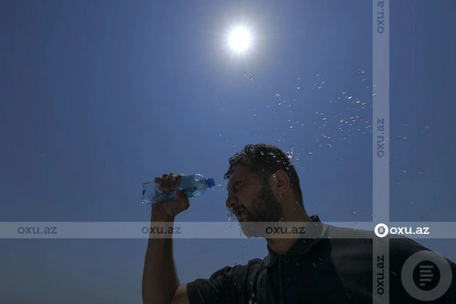 Сколько человек в Баку получили солнечный удар в июне?