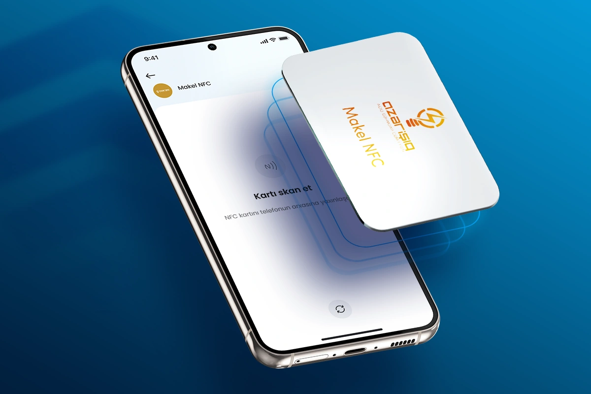 "Azərişıq", "Azərsu" və "Azəriqaz" kartlarını smartfona yaxınlaşdırmaqla ödəniş etmək mümkündür