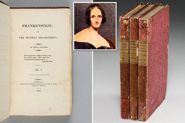 "Frankenşteyn"in ilk nəşri hərracda fantastik qiymətə satıldı