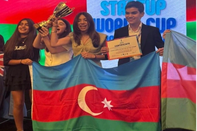 Студенты Miniboss Business School Baku победили в чемпионате мира по стартапам