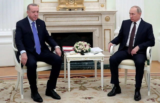 В Астане начались переговоры Эрдогана и Путина