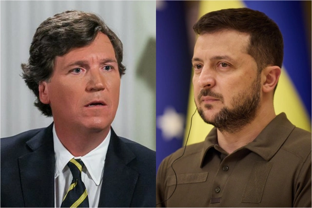 Журналист Такер Карлсон анонсировал интервью с президентом Украины