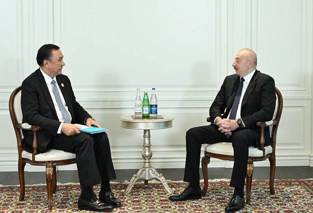 Президент Ильхам Алиев принял в Шуше генсека ОТГ