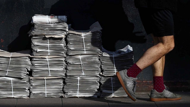 В России 32-летний мужчина украл около 900 кг газет