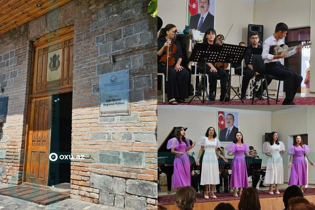 Şəkidən olan gənc musiqiçilər İpək Yolu Festivalı çərçivəsində konsert verdilər