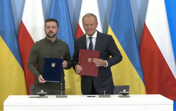 Ukrayna və Polşa təhlükəsizlik zəmanətləri haqqında saziş imzaladılar