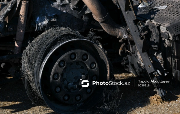 В Товузском районе автомобиль столкнулся с трактором: есть пострадавшие