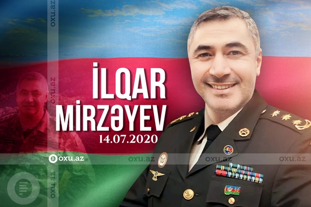 Bu gün Milli Qəhrəman İlqar Mirzəyevin şəhidlik zirvəsinə ucaldığı gündür