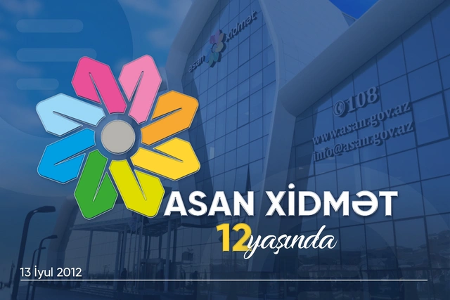 "ASAN xidmət"in yaradılmasından 12 il ötür