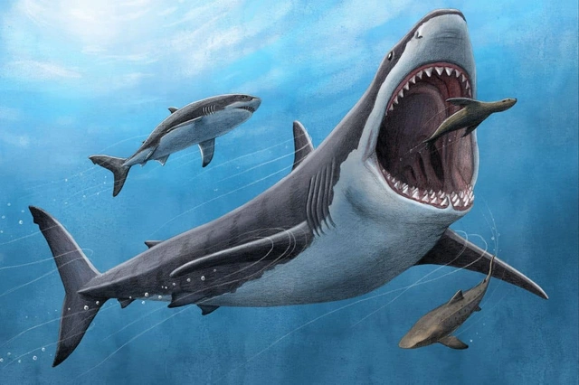 Глобальное потепление в прошлом заставило акул подняться к поверхности и стать суперхищниками