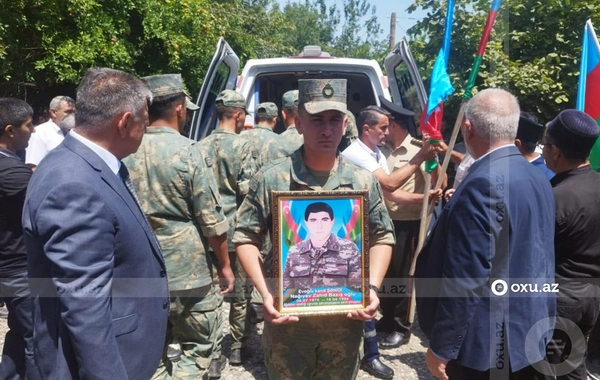 В Агдамском районе состоялись похороны шехида первой Карабахской войны Захида Нагиева