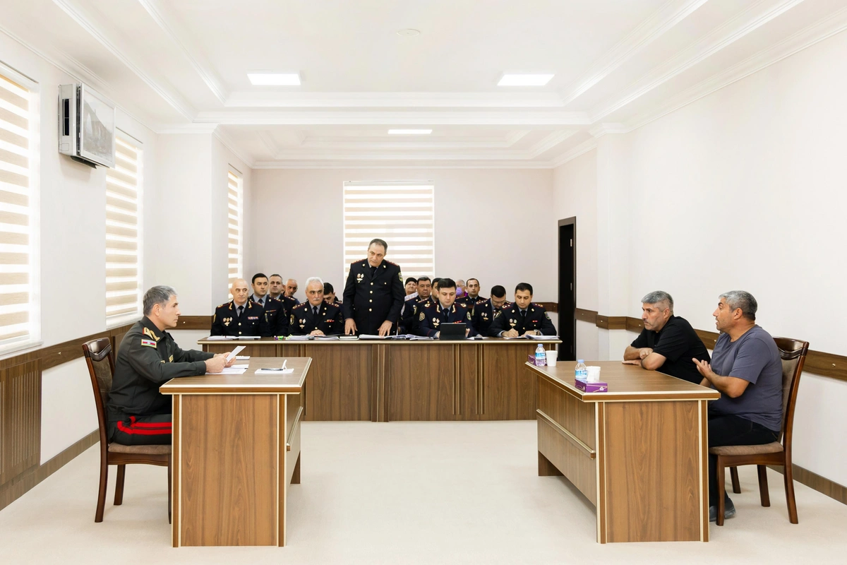 Daxili işlər naziri Quba rayonunda vətəndaş qəbulu və sıra baxışı keçirib