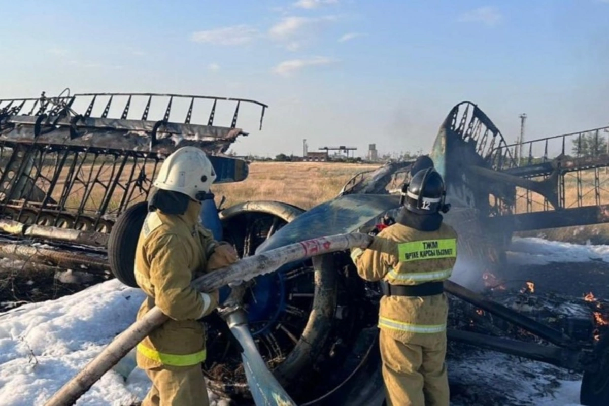 В Казахстане разбился самолет Ан-2