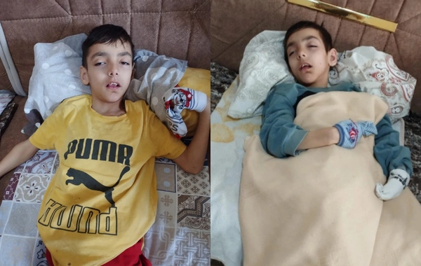Страдающий ДЦП и пневмонией 12-летний Омар нуждается в поддержке