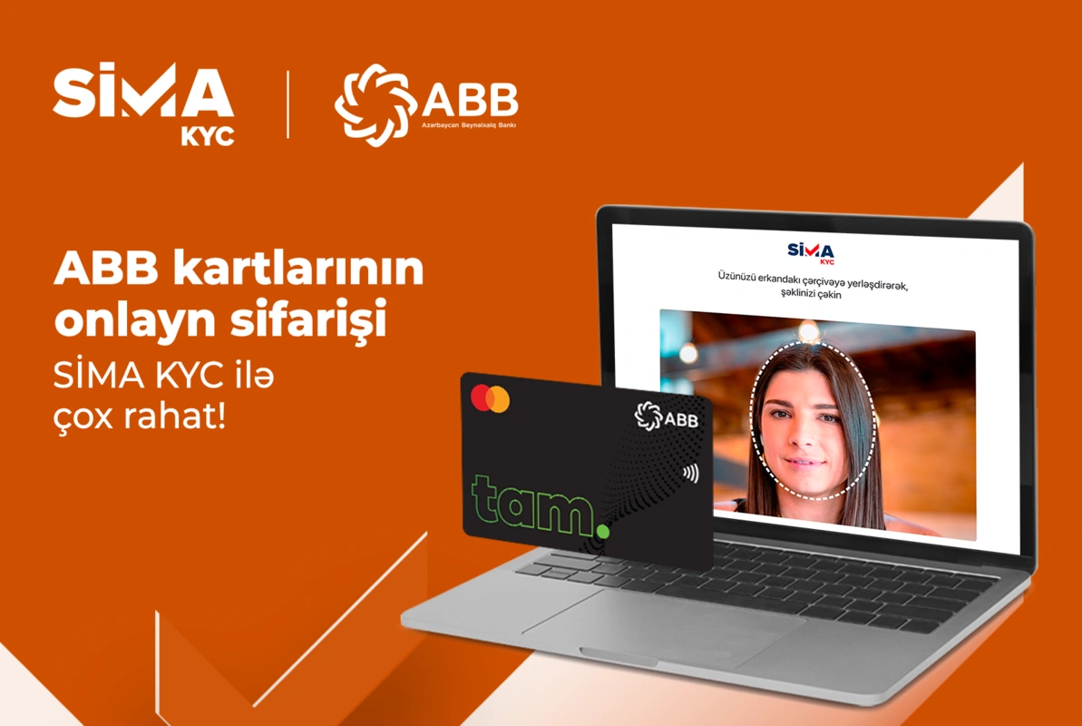 ABB debet kartlarını "SİMA KYC" ilə onlayn sifariş et!