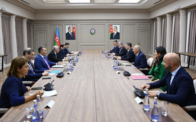 Премьер-министр Али Асадов встретился с министром культуры Сербии
